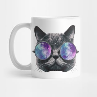 Cat Eye Galaxy Mug